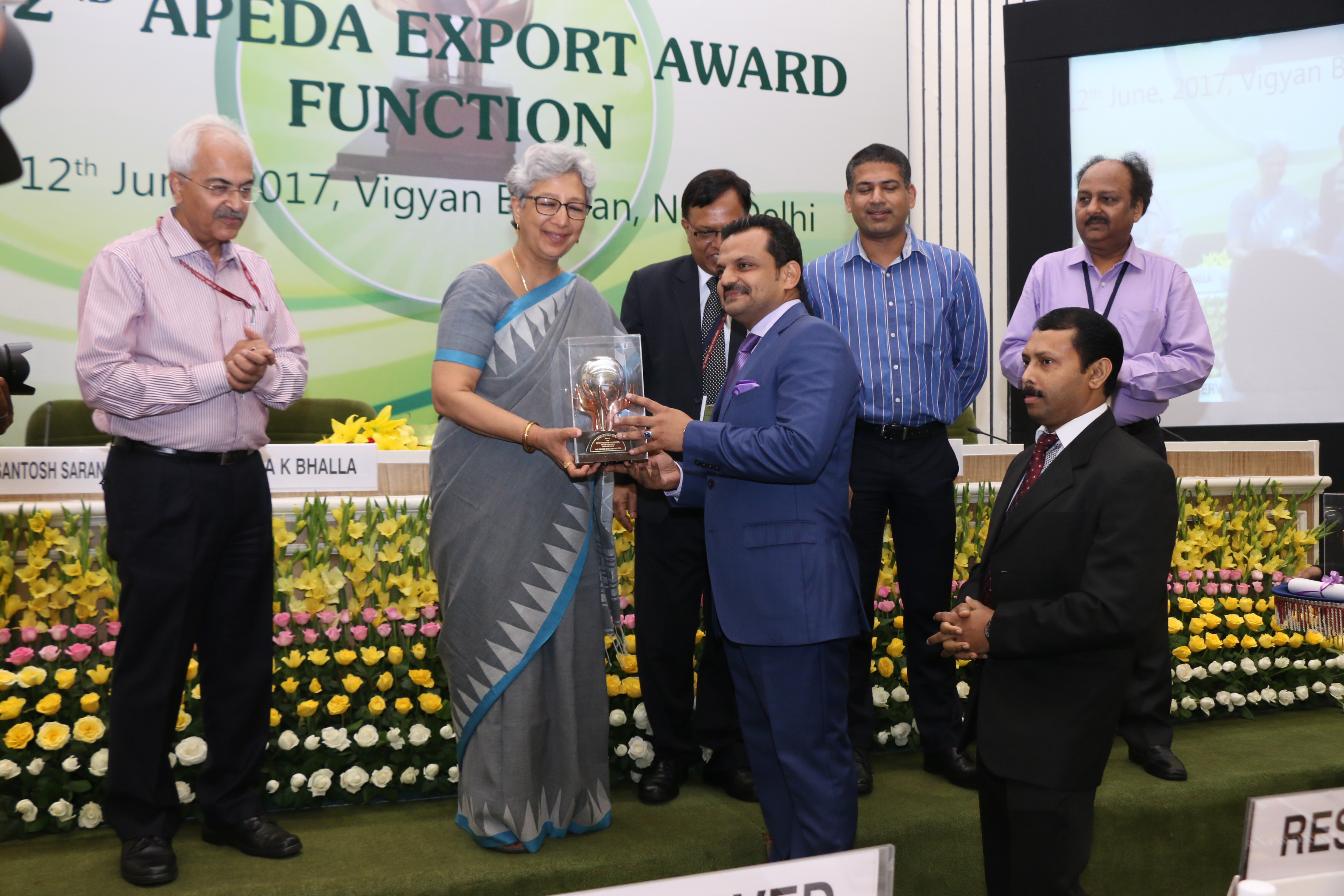 APEDA Export Award - Fresh Vegetables Sector